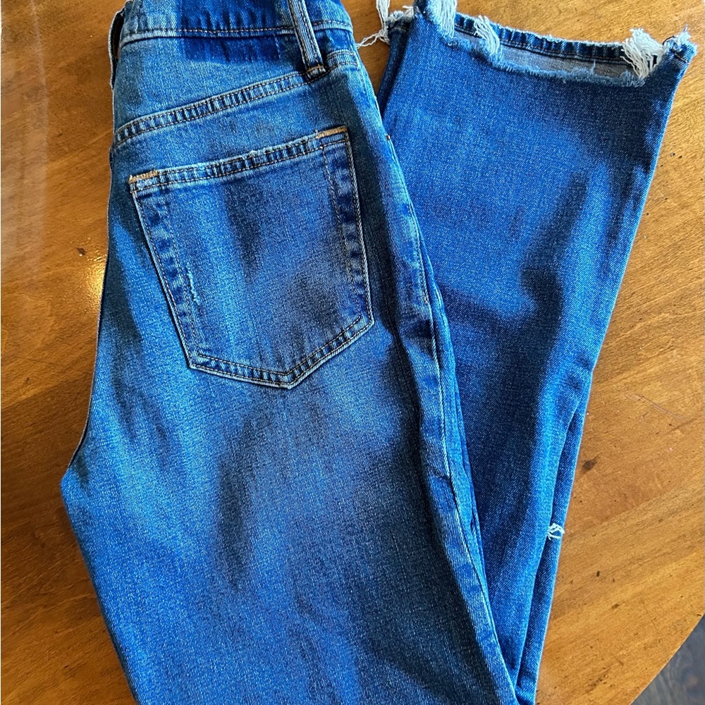 26R/2R Abercrombie and Fitch Ankle Straight/Ultra High Rise